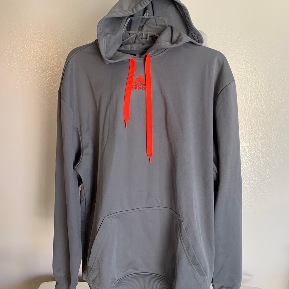Adidas Hoodie Sweatshirt Size Large Preowned